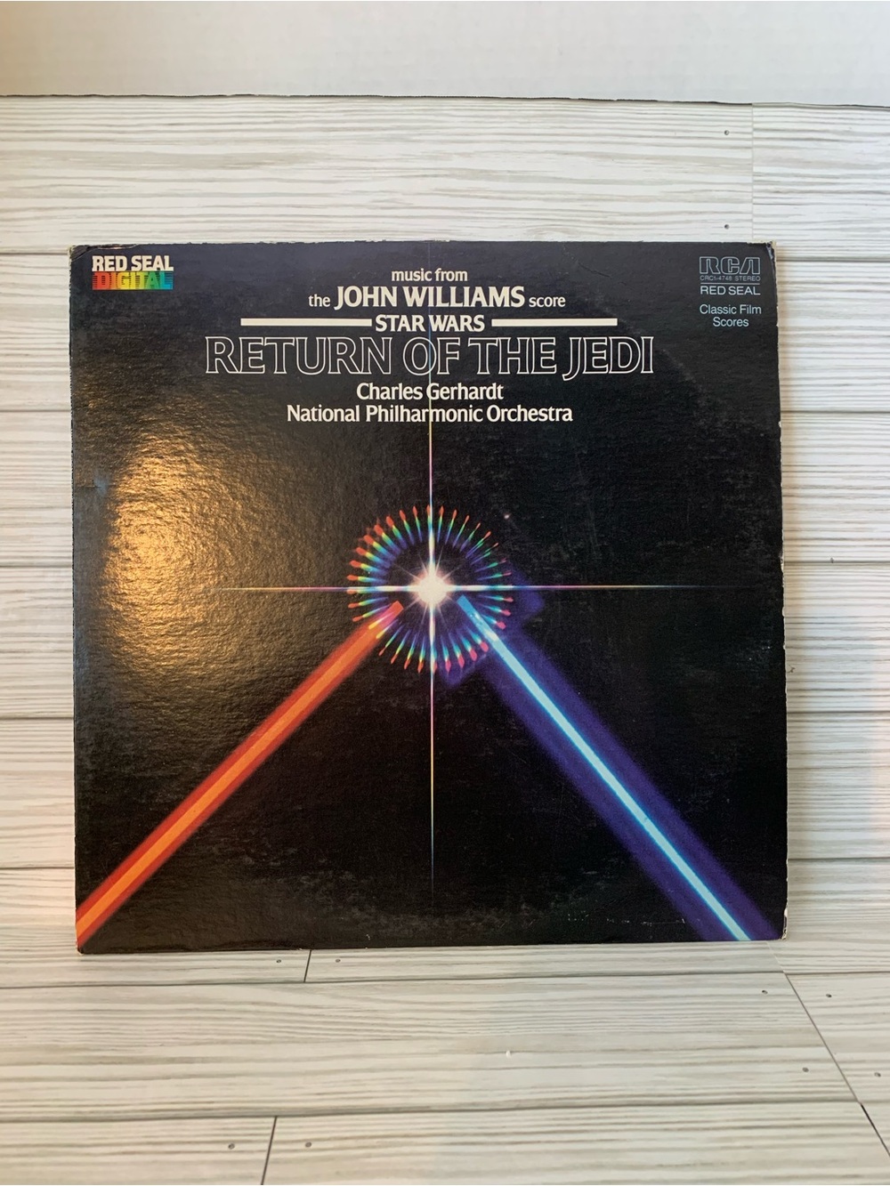 Vintage 1983 RCA Red Seal Return of the Jedi Vinyl Record